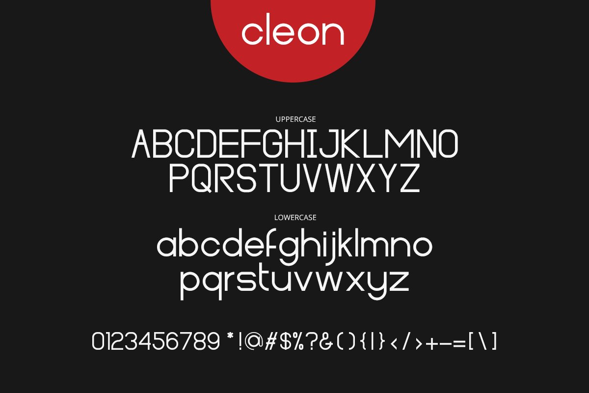 Cleon Regular Font preview